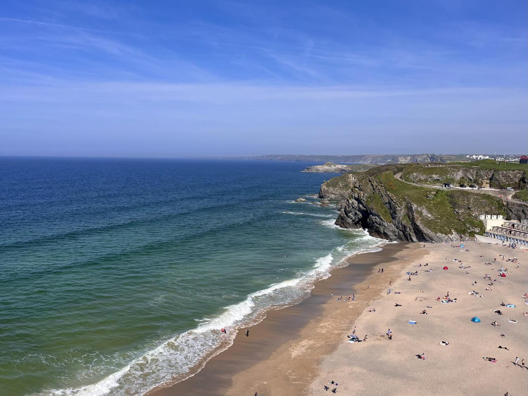Newquay Rocklands Beach View المظهر الخارجي الصورة
